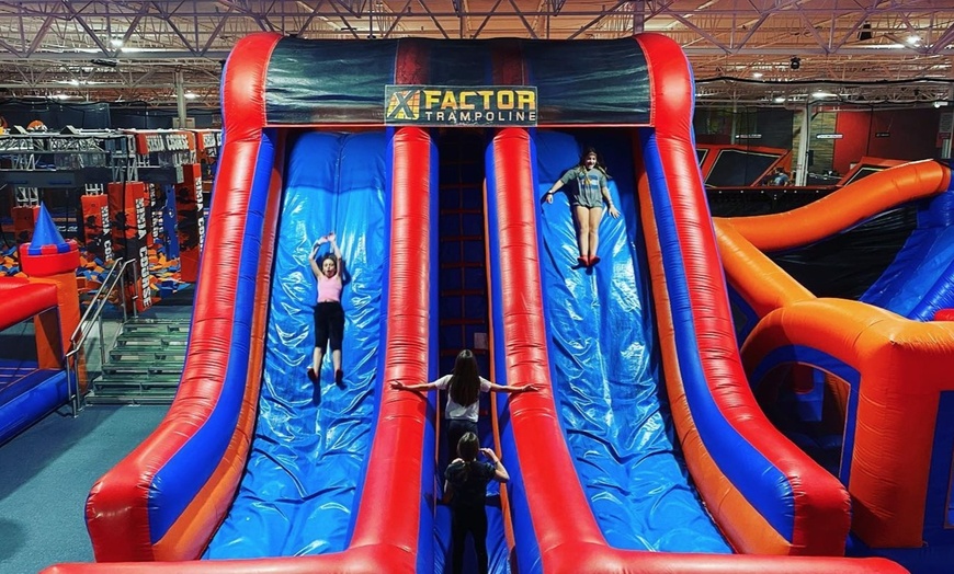 Image 2: Up to 19% Off Trampoline Park Admission at X-Factor 