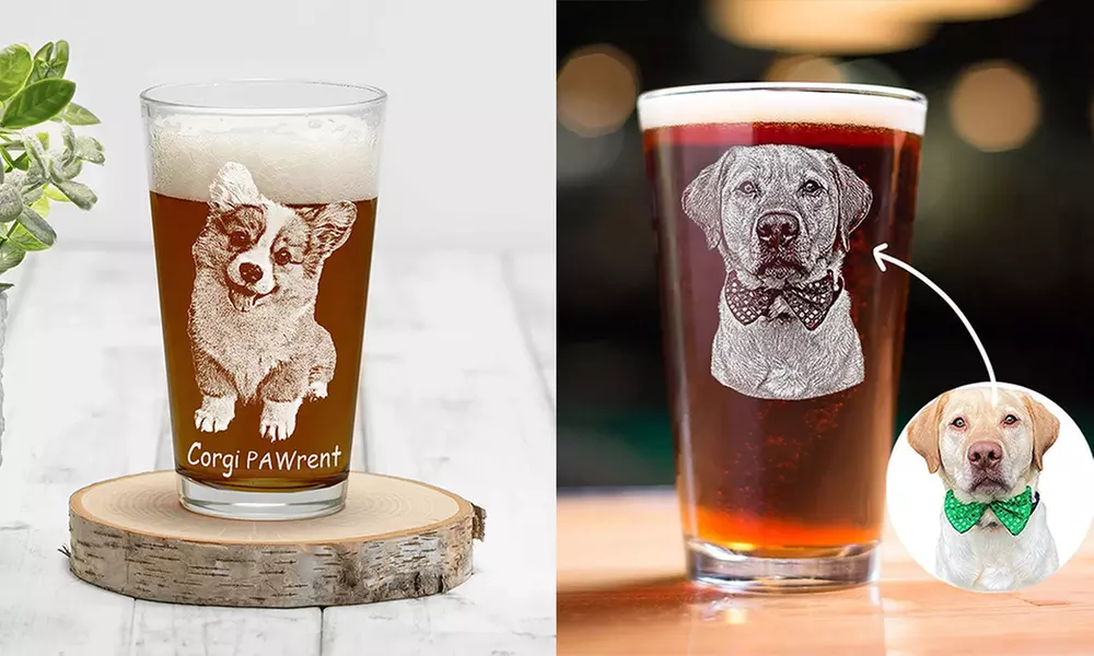 Custom Laser Glass Cup