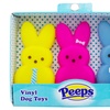 Peeps for Pets Plush & Vinyl Squeaky Toys for Dogs (3-, 4- or 6-Pack ...