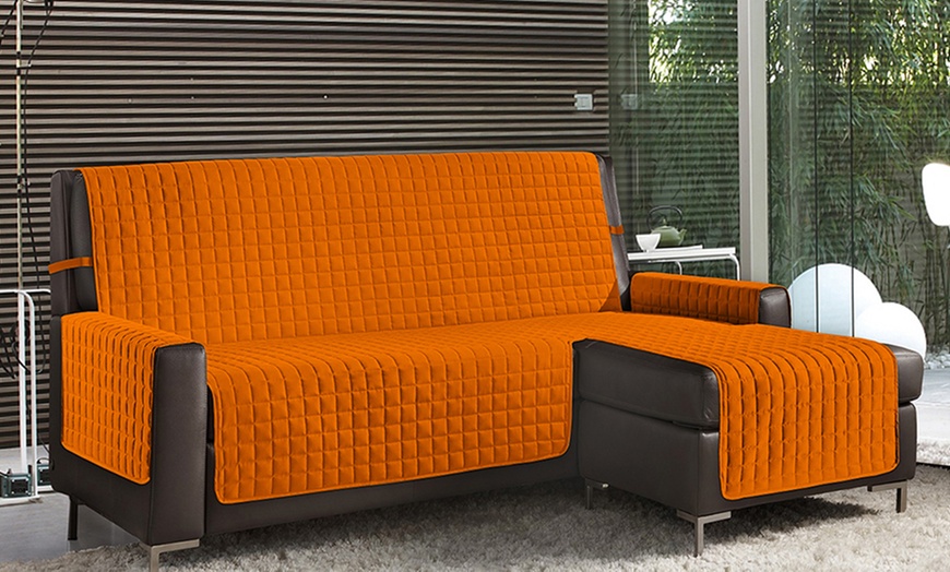 Image 4: Omkeerbare gewatteerde bankhoes