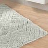 Image 7: Alfombrilla de baño con diseño tipo cruzado en relieve