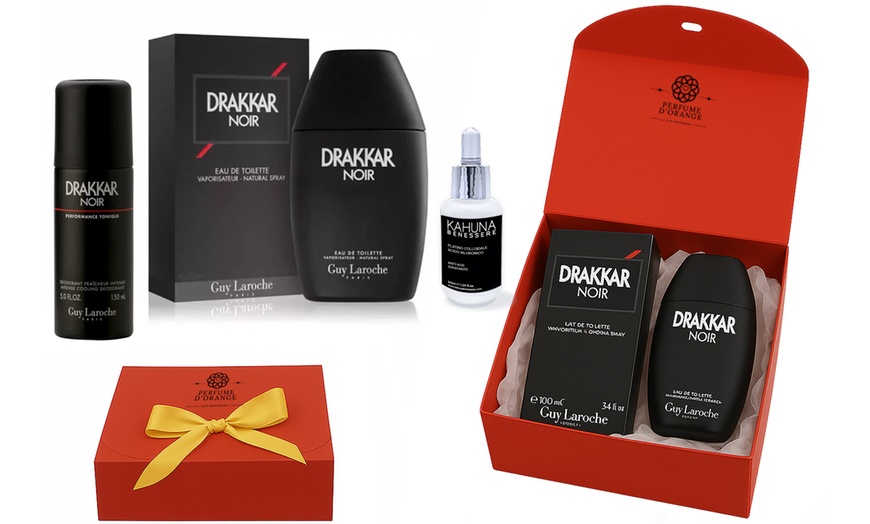 Image 2: Box regalo Drakkar Noir con fragranza, deodorante e siero uomo
