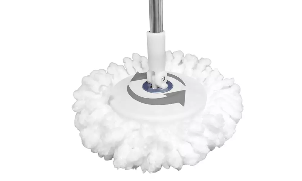 Rotierender Wischmopp mit Eimer