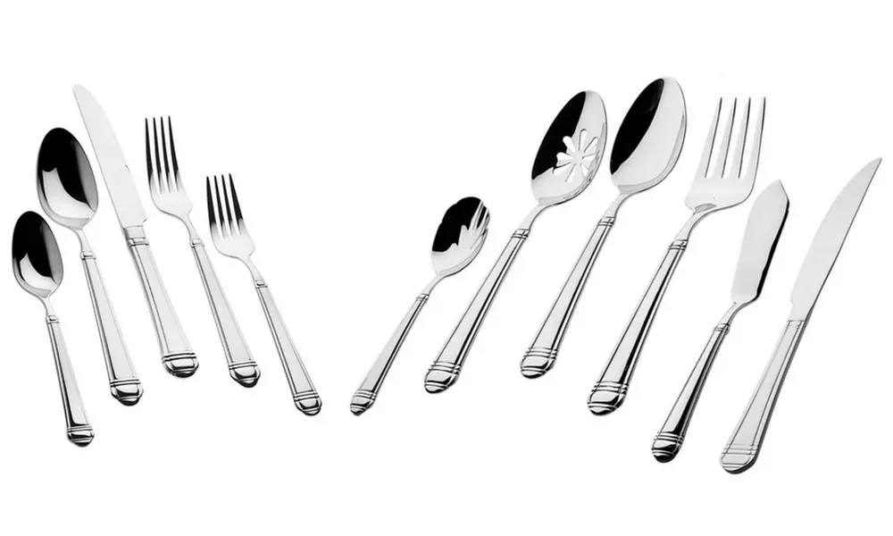 Godinger Stainless Steel Flatware Set (77-Piece) - Primary Image