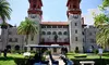 Guided Bilingual City Tour in a Luxurious Electric Golf Cart - St. Augustine, Florida w/ Complimentary Snacks & Drinks