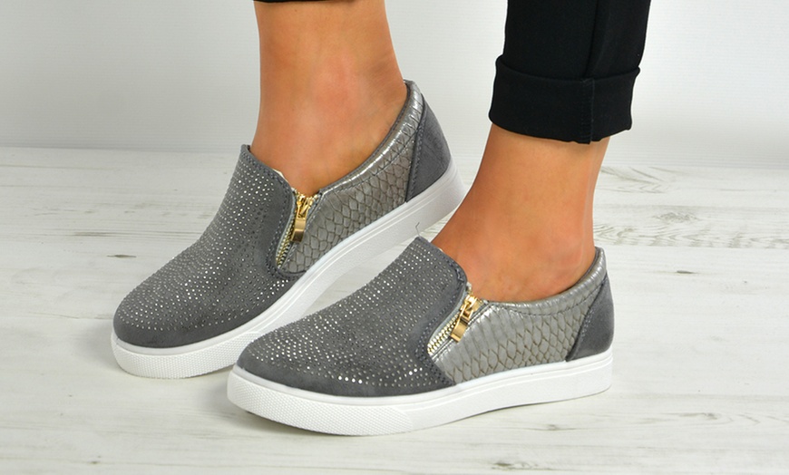 Image 11: Women's Slip-On Trainers