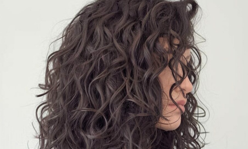 Image 1: Get Women's/Men’s Perm on Short(120 Min)/Medium Hair+Haircut(240 Min) 