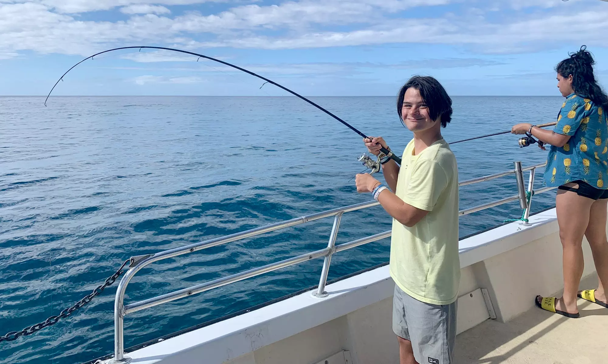 Catch and Keep Fish on a Waikiki Fishing Tour for One Child or Adult