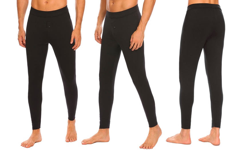 Image 3: Men's Leggings Three-Pack