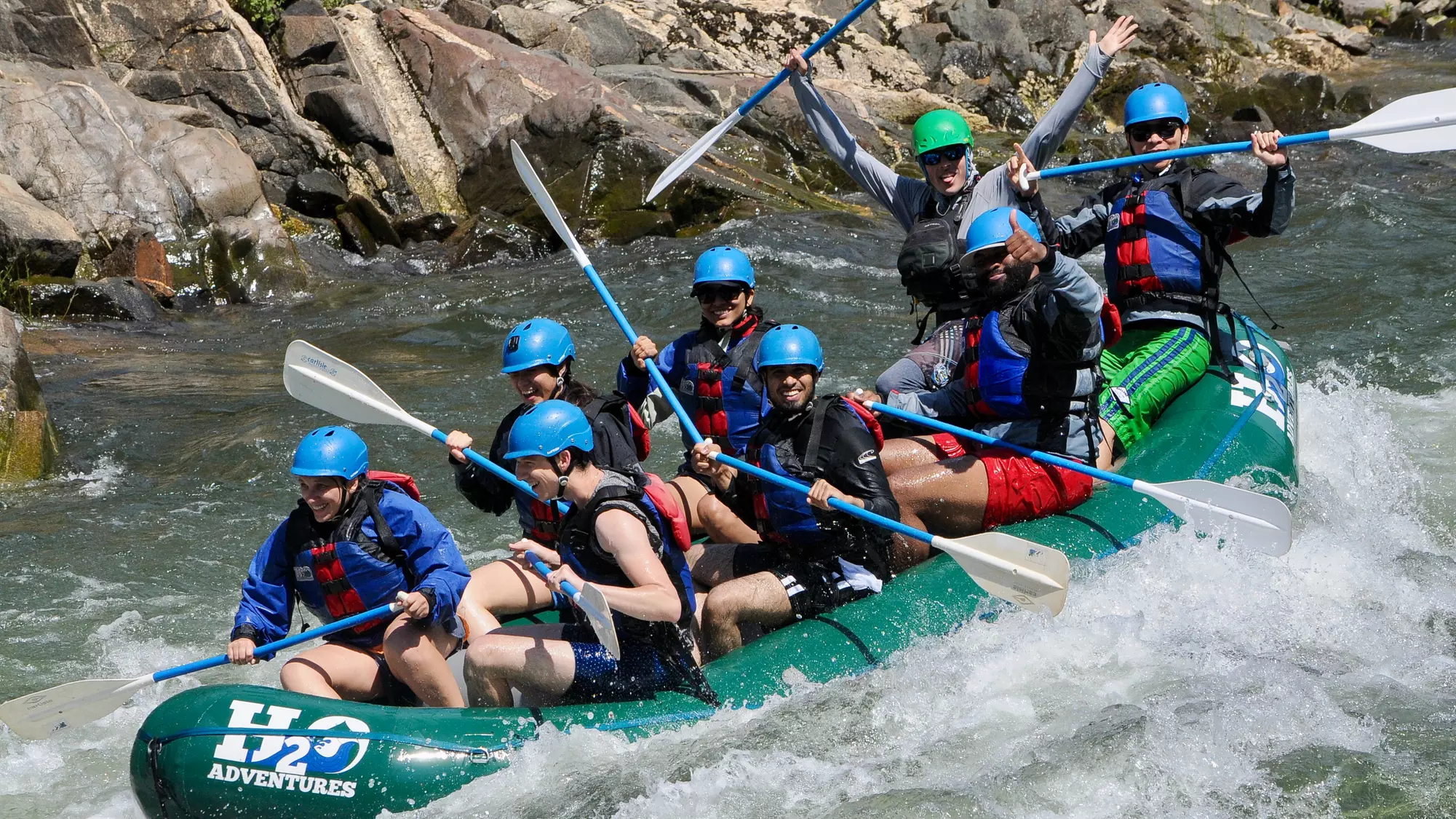 Raft Across American River: Half or Full-Day White Water Rafting Trip