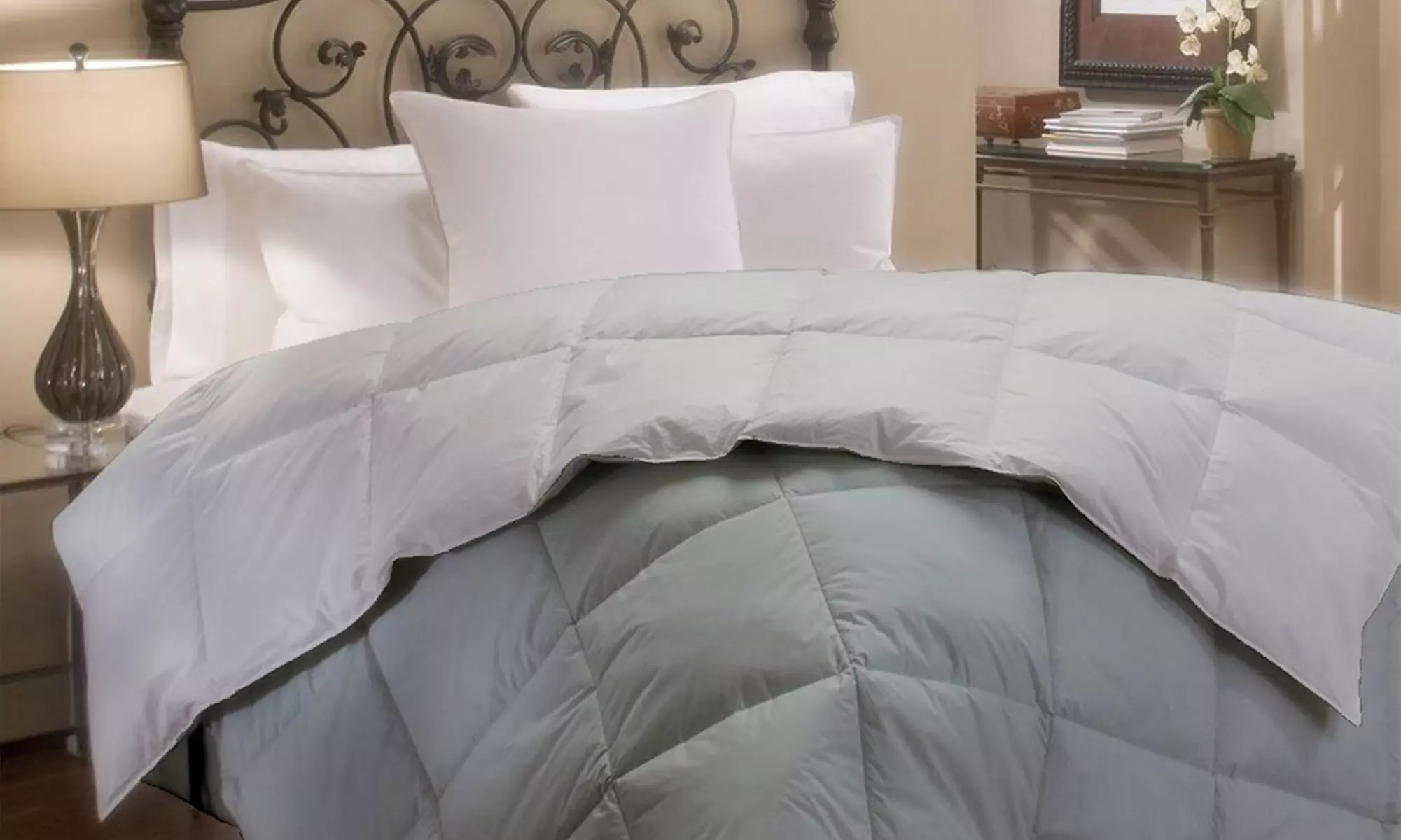 Doppelseitige Winter-Steppdecke