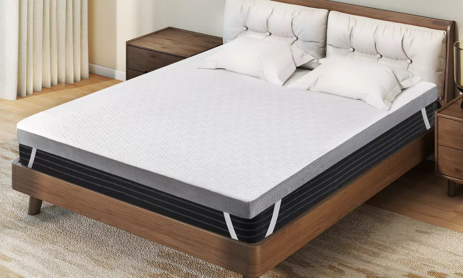 Lavio Memory Foam Mattress Topper Collection