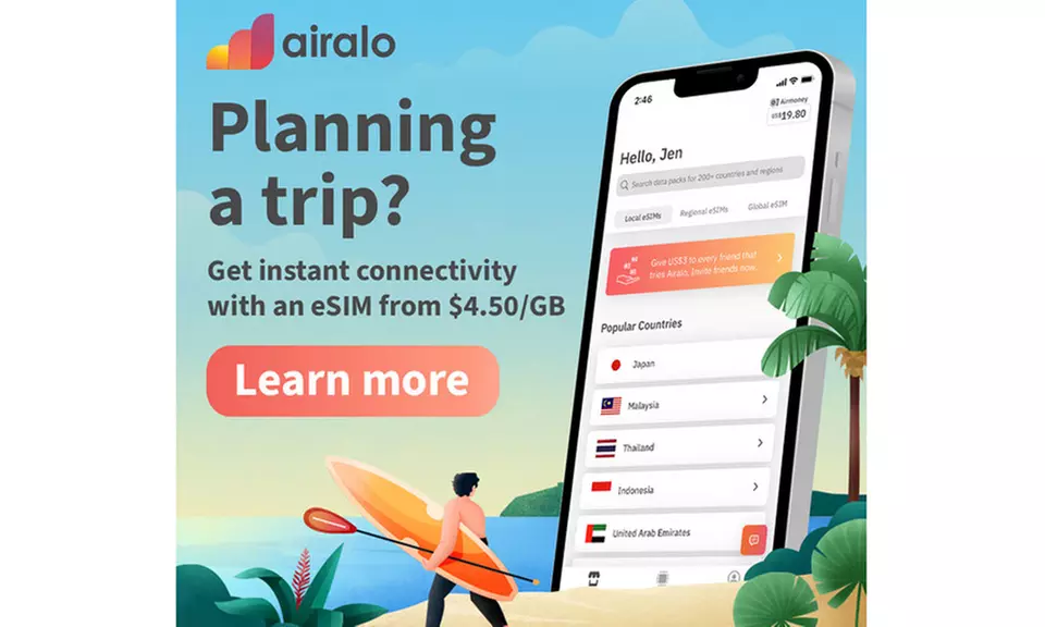 eSIM: Zahle 2 € und erhalte 20 % Rabatt auf die gesamte Website