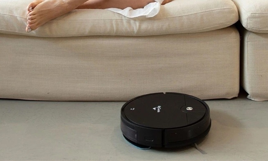 Image 2: Mygenie zx3000 robotic vacuum cleaner mop