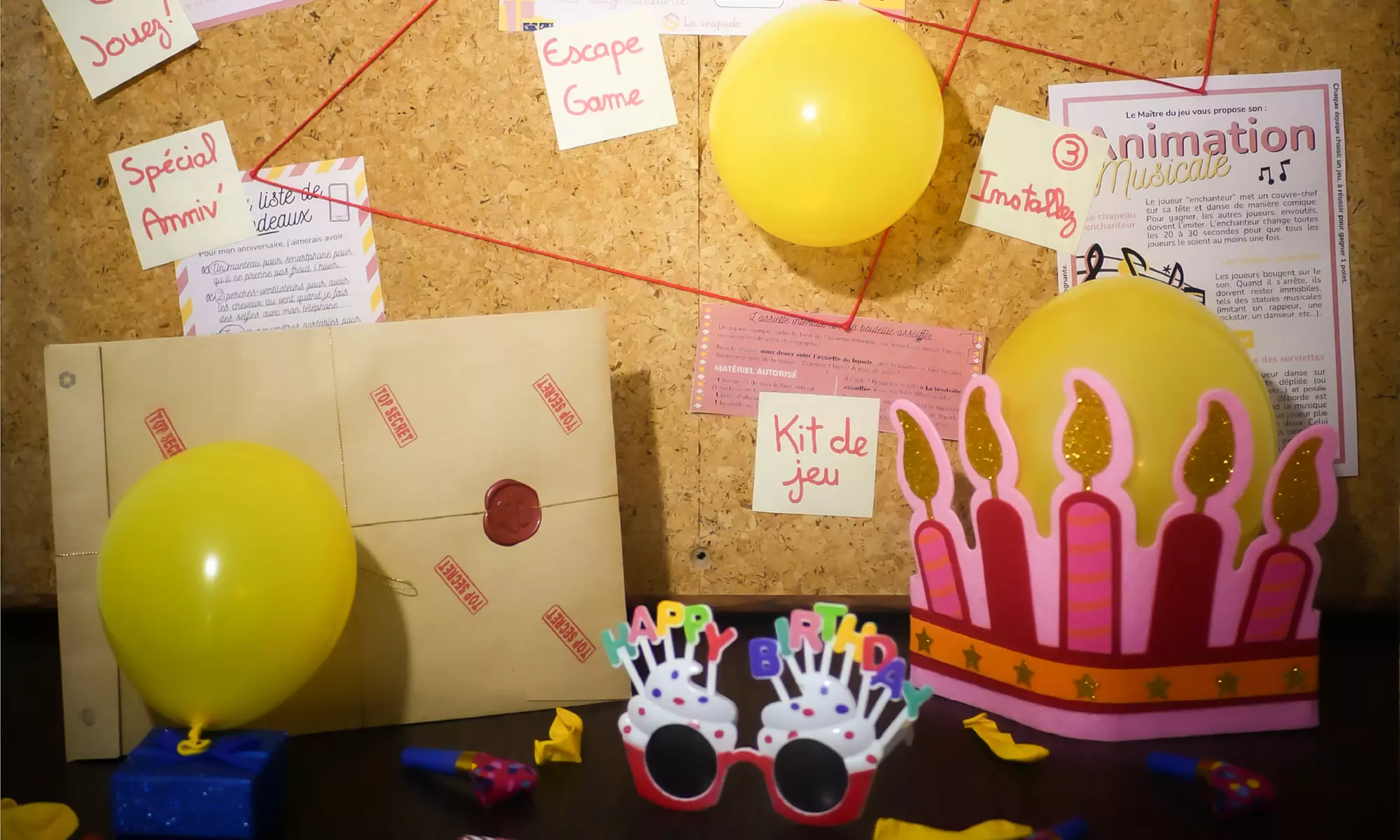 Escape Game spécial anniversaire à imprimer avec La Scapade (50% de remise) - Second Medium