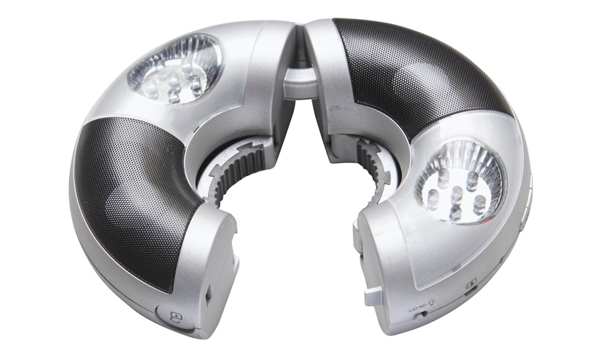 Image 2: Doppler LED parasolverlichting met bluetooth speaker