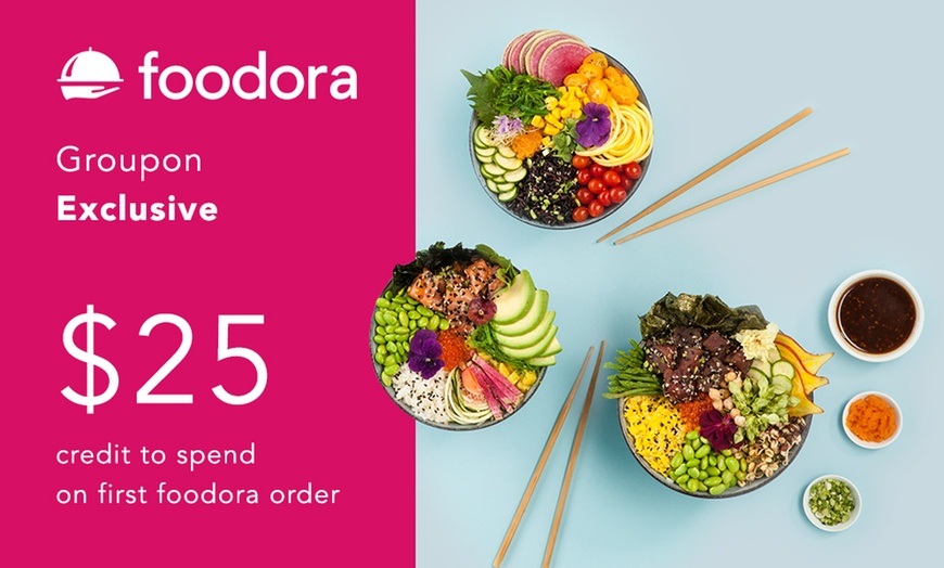 Image 1: Foodora: $25 Off First Order