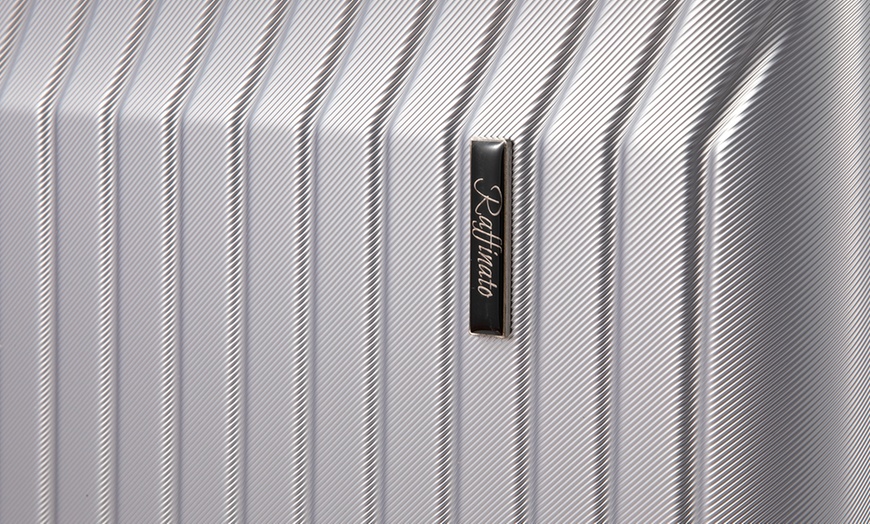 Image 29: Set of Three Hard-Shell ABS Suitcases