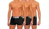 3-Pack Men's Cotton Boxer Briefs by AQS - All-Day Comfort & Support