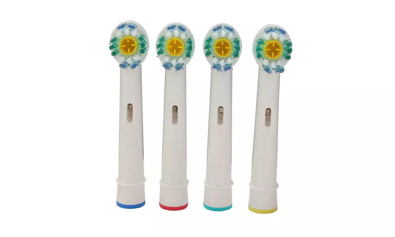 1 of 2 pakken van 4 Glamza opzetborstels