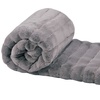 Image 2: Super Soft Sherpa Blanket Fleece 60x80 Lightweight Cozy Couch Bed Blankets