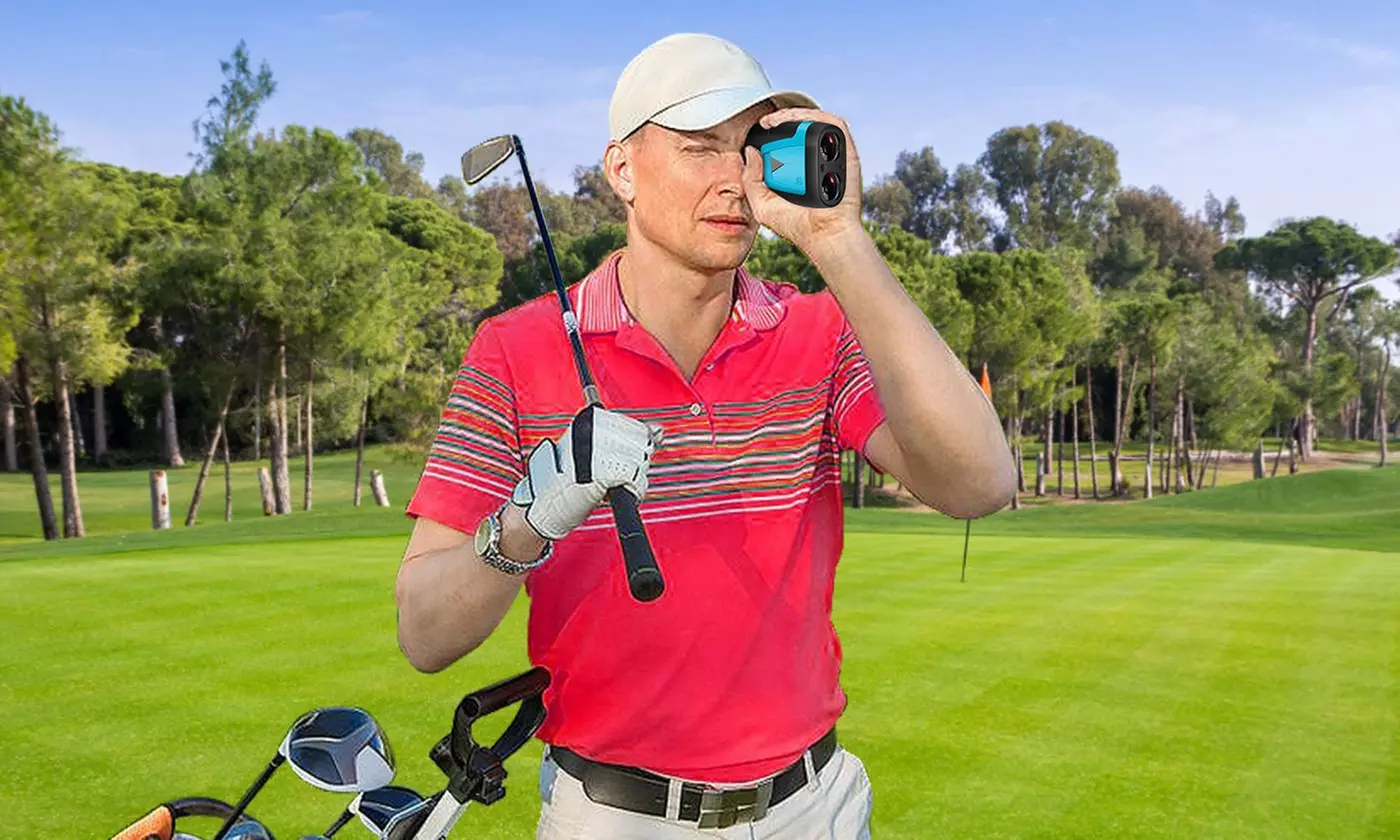 Mileseey Precision Pro Golf Laser Rangefinder 660 Yards 6X Zoom