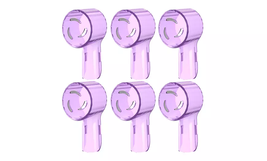 Image 2: 6Pcs Toothbrush Head Covers