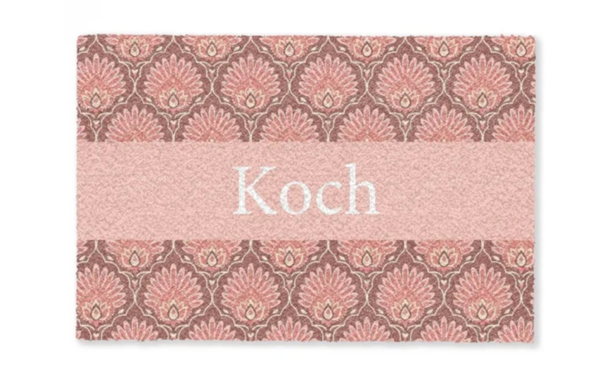 Image 7: Fußmatte mit Namen in Design nach Wahl