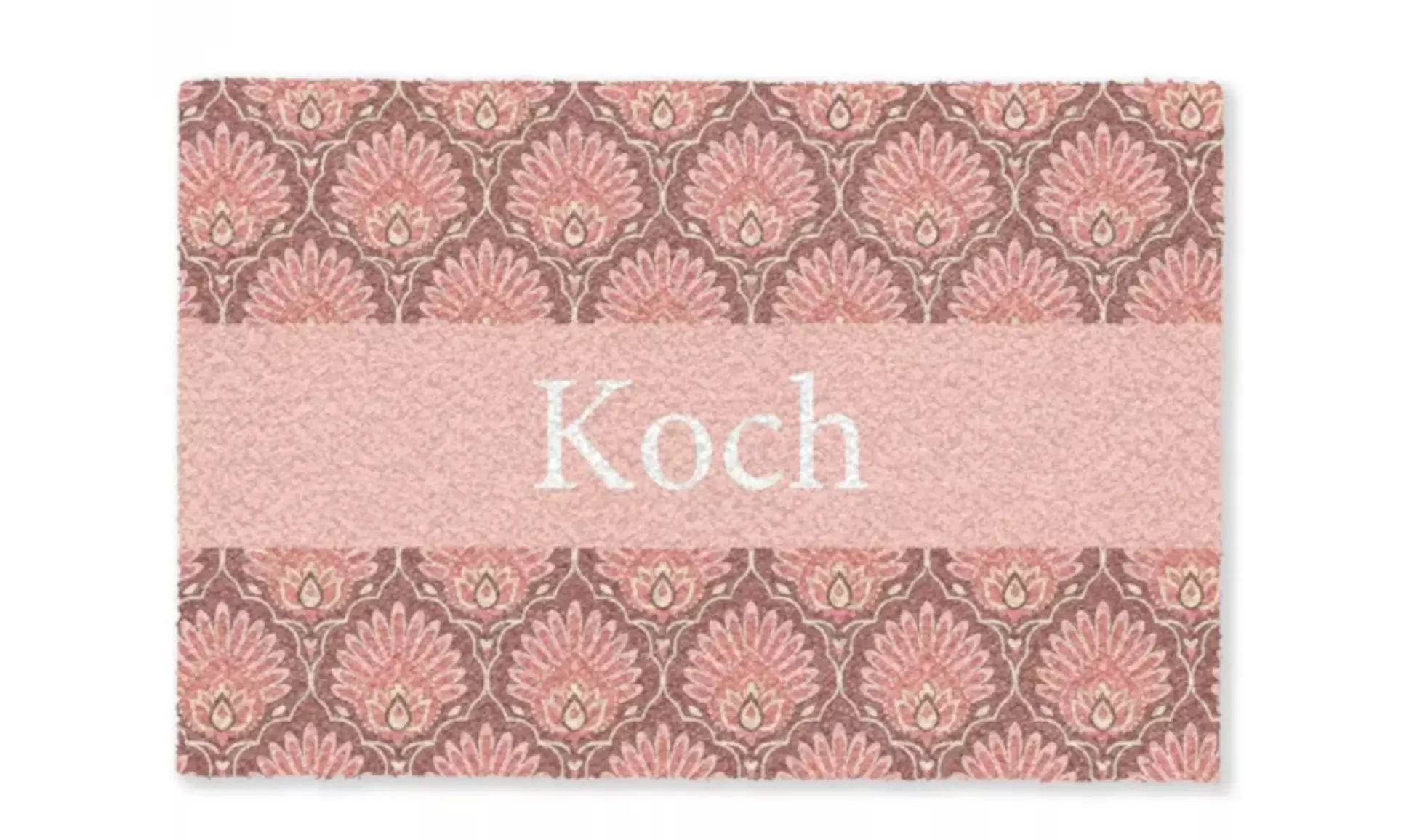 Fußmatte mit Namen in Design nach Wahl