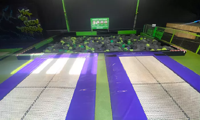 Flip Out, Portsmouth: Try To Reach The Ceiling Or See Who Jumps Higher 
 (Up to 36% Off)