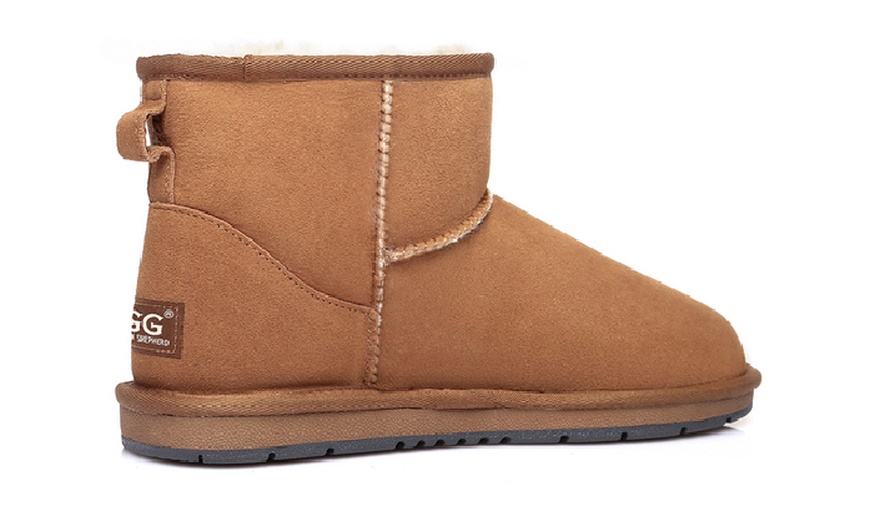 Image 4: UGG Mini Classic Suede Boots