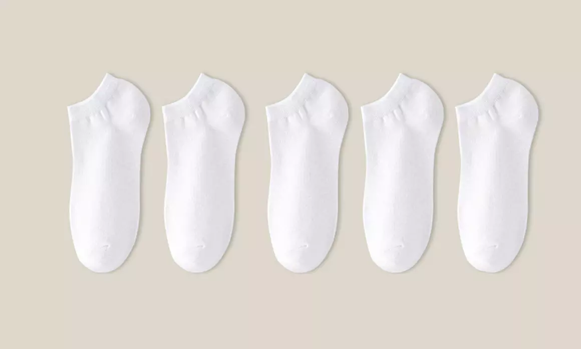 No Show Low Cut Ankle Mens Short Socks Casual Cotton Socks(5/10-Pack)