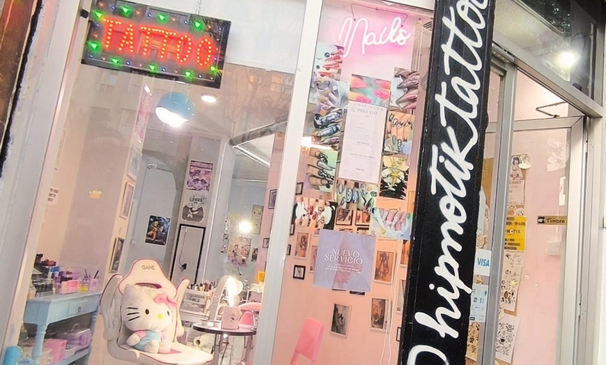 Image 11: Uñas Soft Gel talla S a L con manicura rusa o decoración 3D