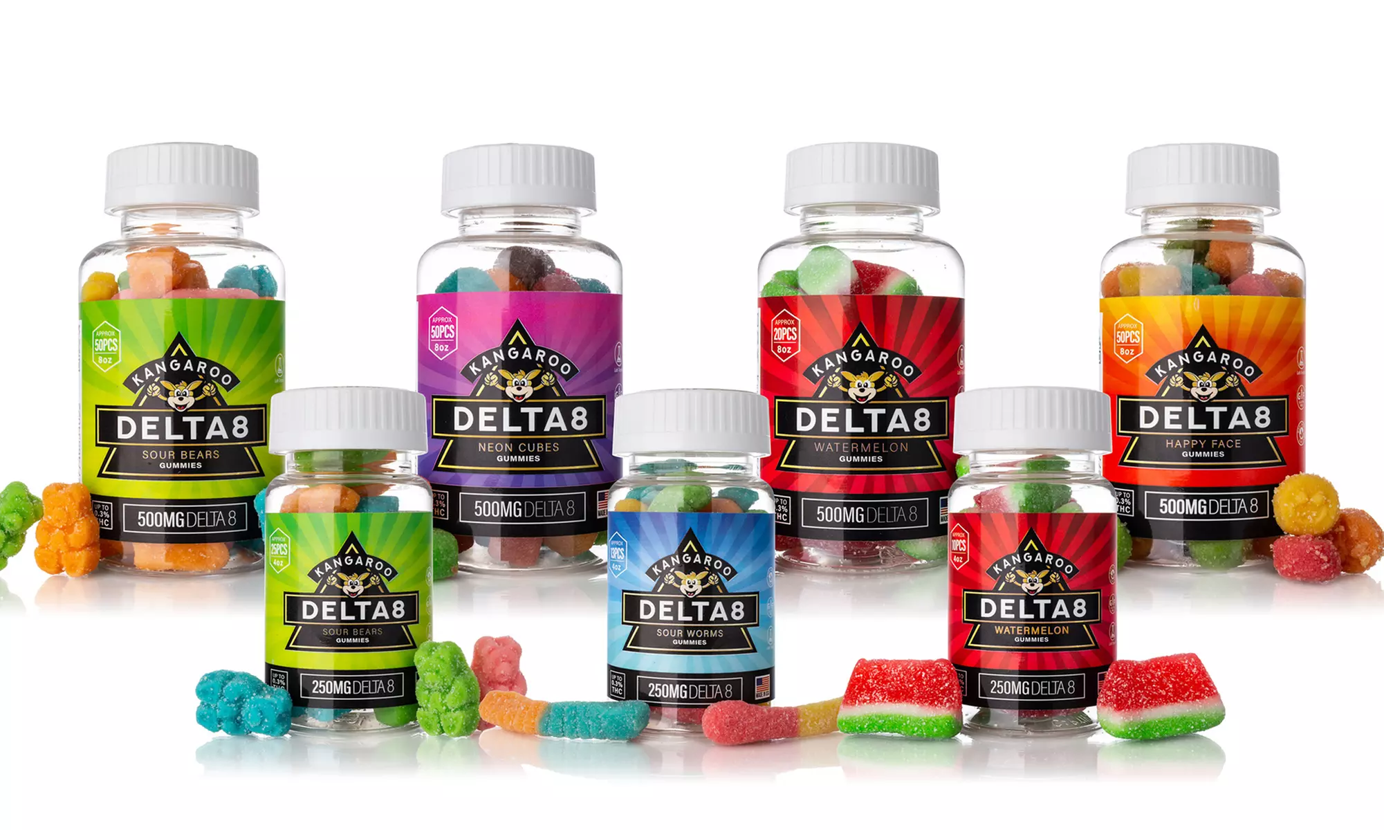 Potent Delta-8 Gummies from Kangaroo - Voucher to Redeem - Primary Image