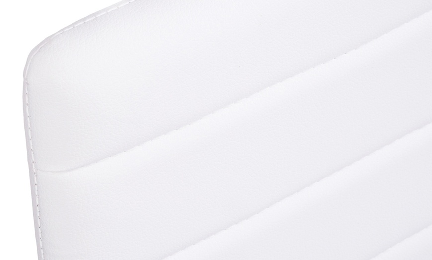 Image 7: Living And Home Limited Faux Leather Dining Chairs