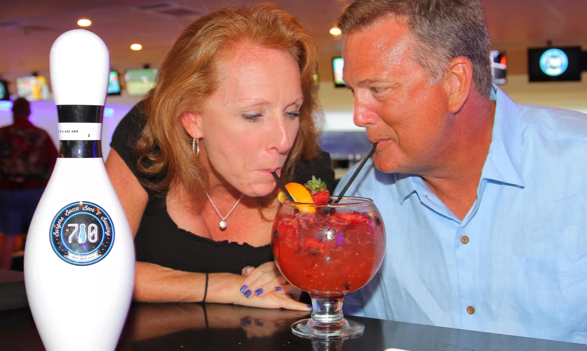 Bowling or Games with Food and Drink at 710 North Myrtle Beach (Up to 49% Off). Four Options Available. - Primary Image