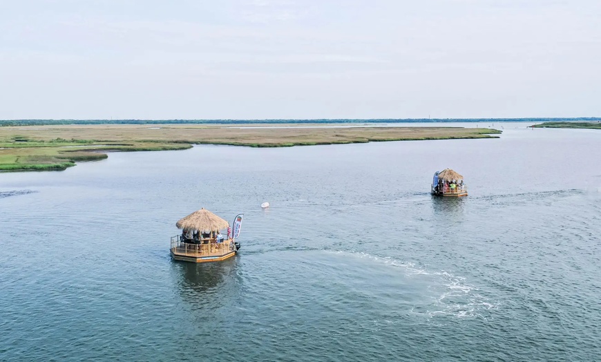 Image 4: BYOB Private Tiki Boat Cruises for Up to 6 in Sea Isle City