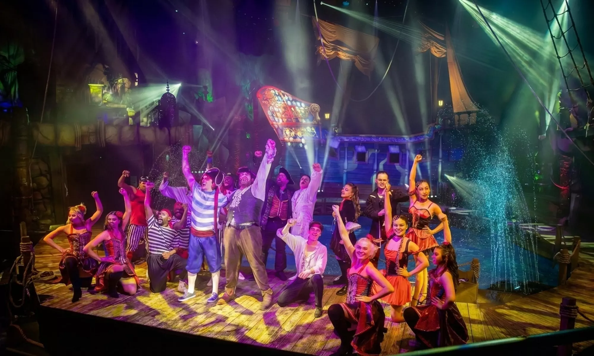 Pirate’s Live Water show 27th March - 10th April