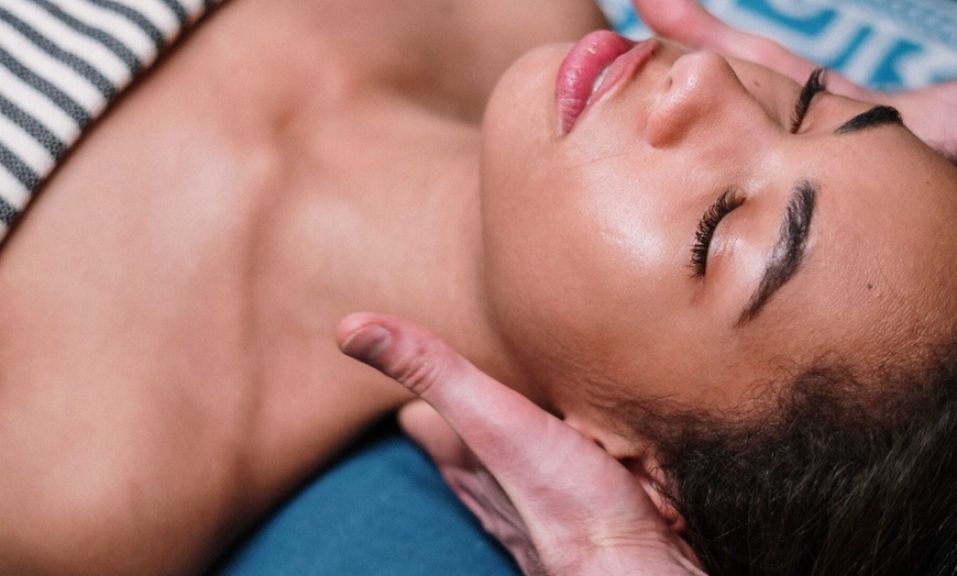 Image 1: HydraFacial or  Luxury HydraFacial w/ Facial Massage, LED & More