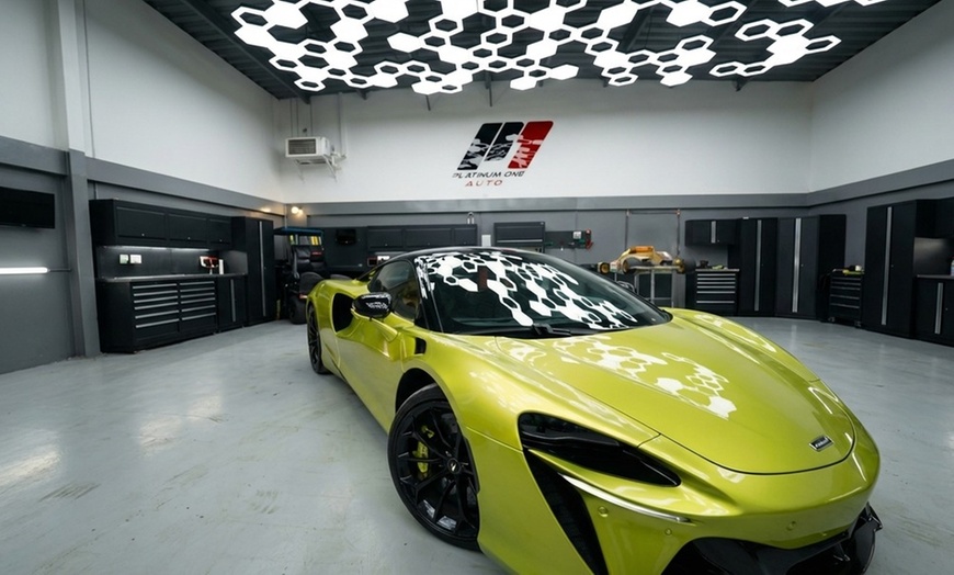 Image 4: Nano Ceramic Tint or Multi Layer Ceramic Coating Vehicle Protection