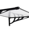 Image 3: All-Weather Plastic Sloped Canopy