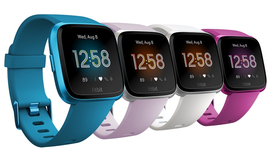 Image 1: FitBit Versa Lite Activity Tracker