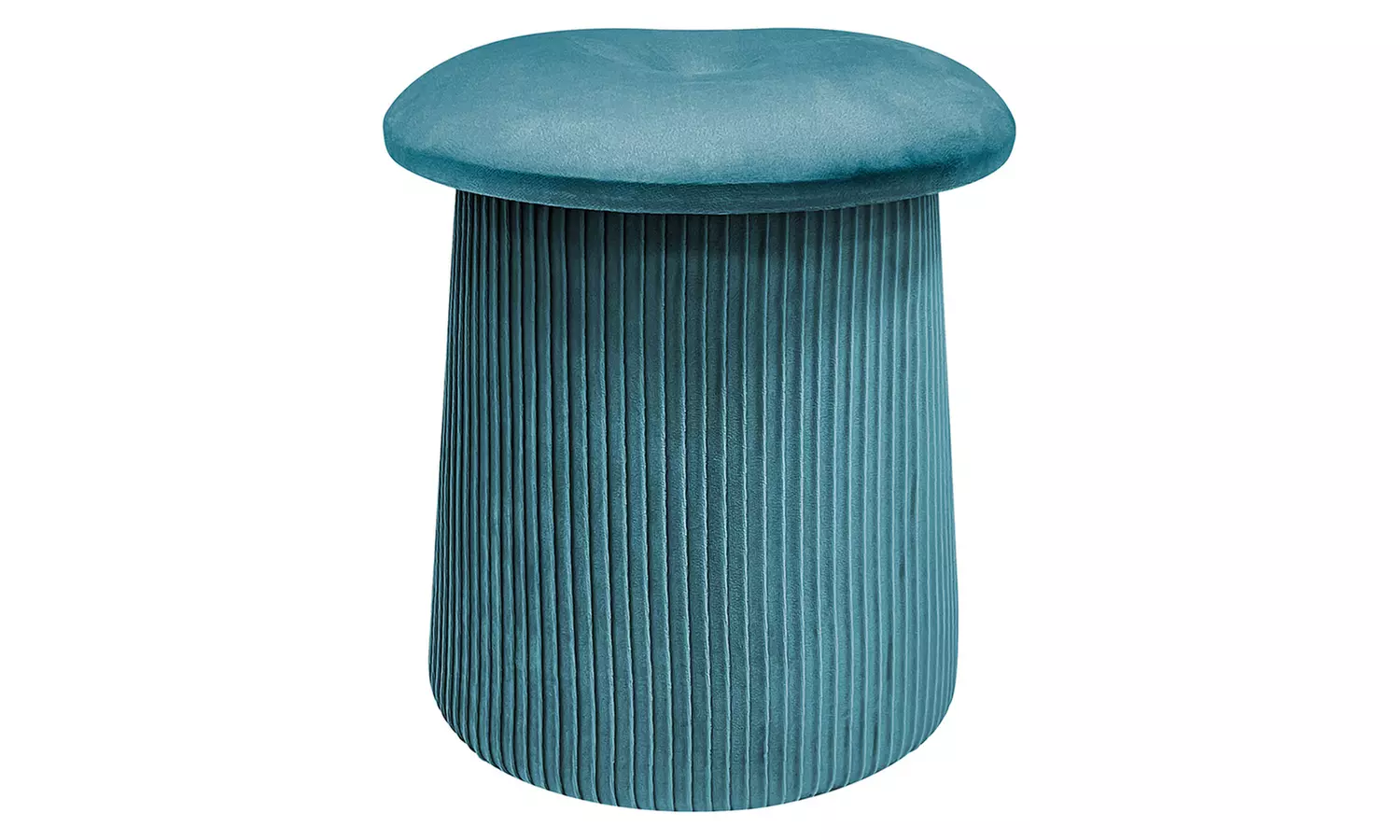 Pouf im Pilz-Design mit integriertem Stauraum