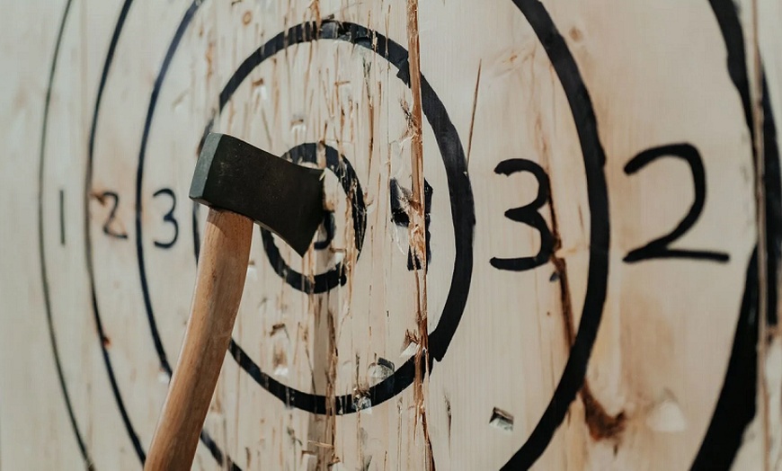 Image 3: 2-Hour Axe Throwing Fun with Expert Instruction for 2, 4, or 6 Adults