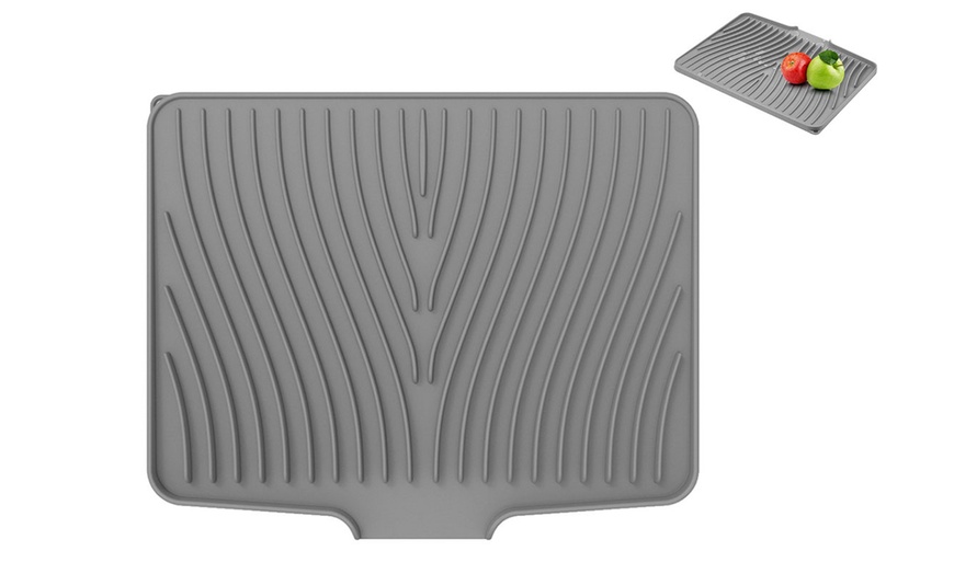 Image 2: Silicone Dish Drying Mat