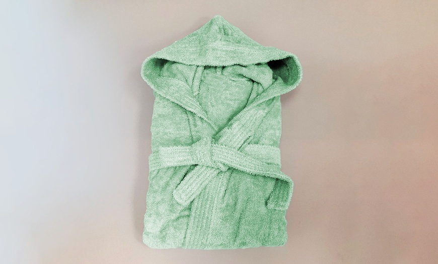 Image 15: Accappatoio in spugna unisex
