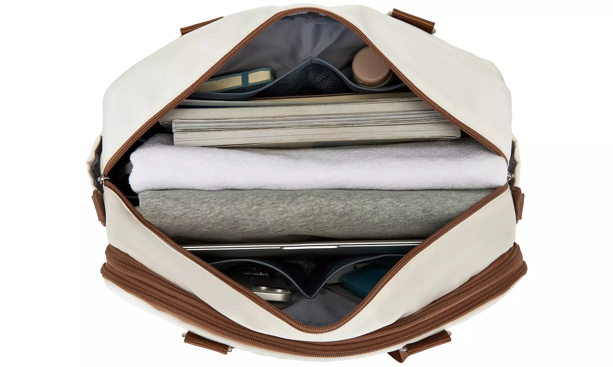 KONO 20L Expandable Travel Duffel Bag with Wet-Dry Compartment