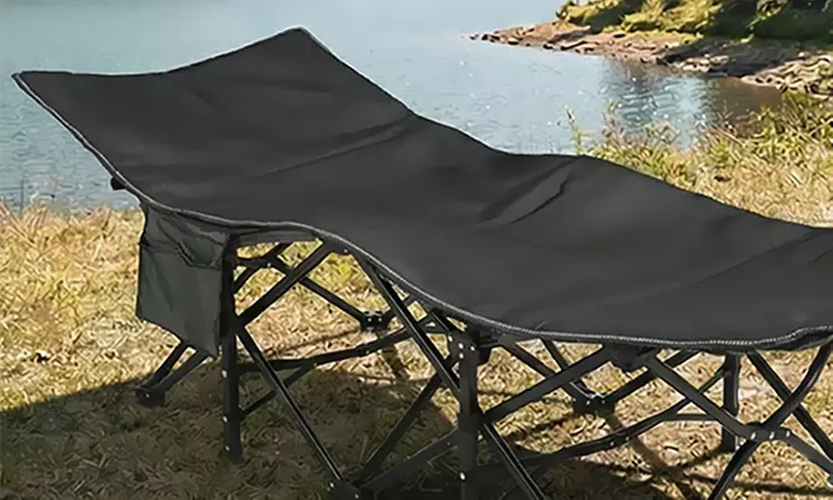 Levede Heavy Duty Portable Folding Camping Bed With Carry Bag