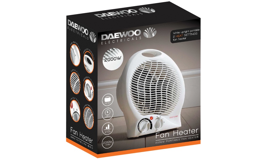 Image 3: Daewoo Fan Heaters