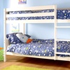 Image 1: Solid Pine Bunk Bed